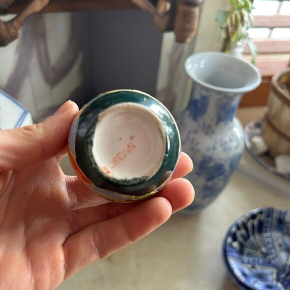 3 Small Satsuma Vases - Made In Japan - - Picture 4 of 16